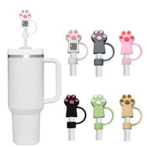 Custom Paw Straw Topper