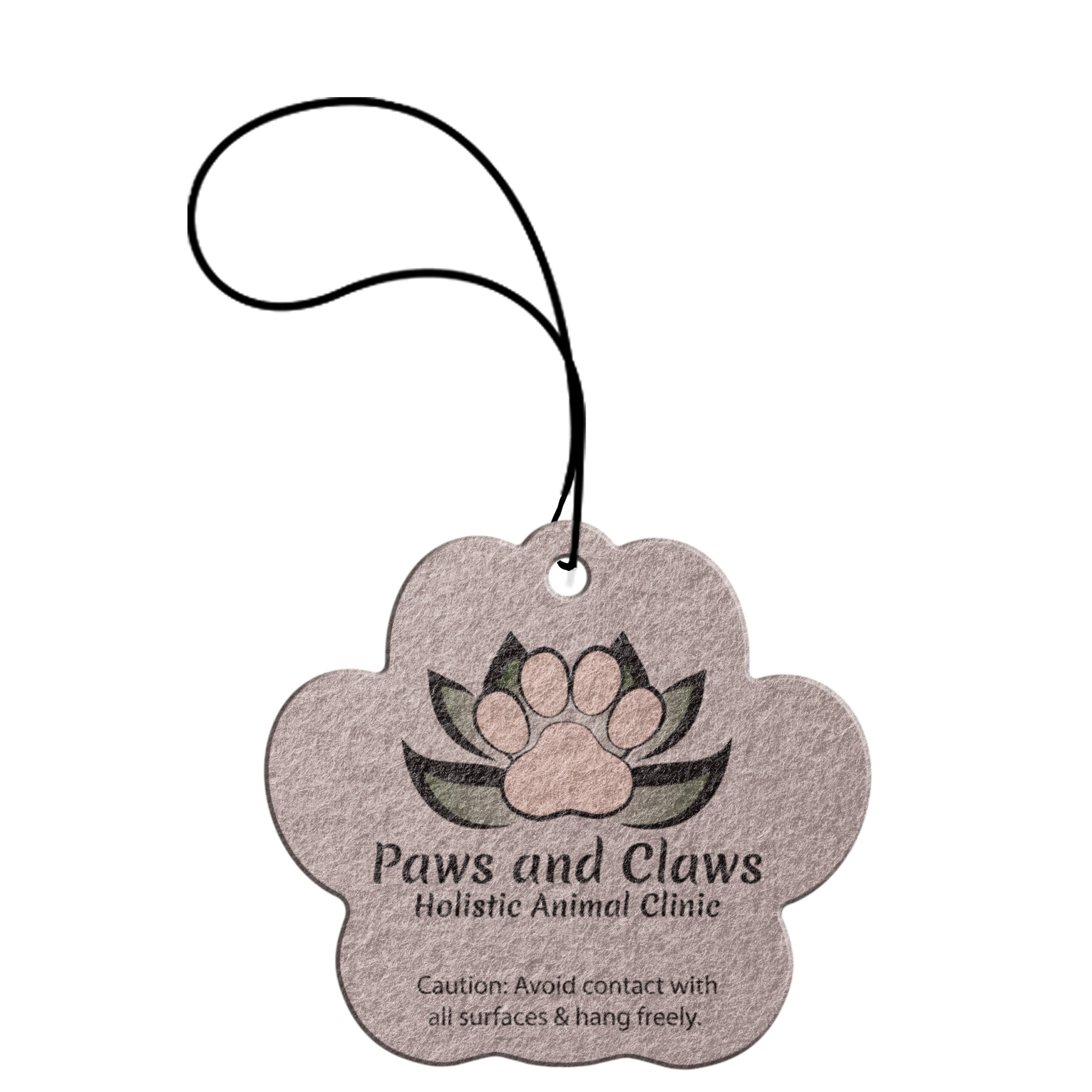 Custom Tek-Scents Air Freshener - Paw Print