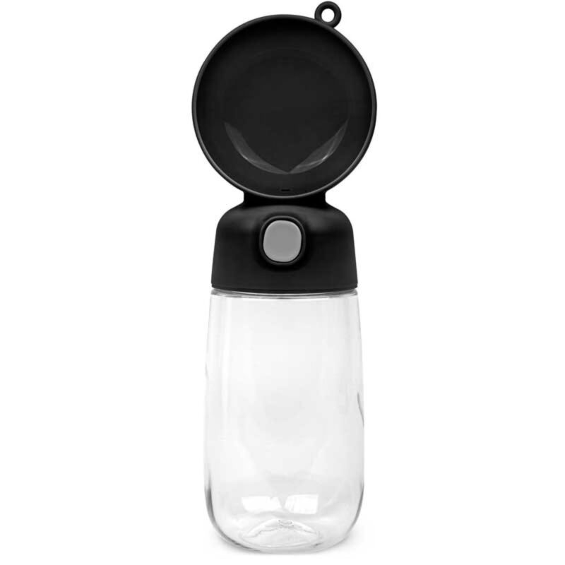 Custom 13 Oz. Pet Water Bottle w/Bowl - 2
