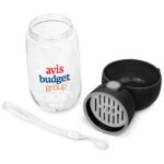 Custom 13 Oz. Pet Water Bottle w/Bowl - 7