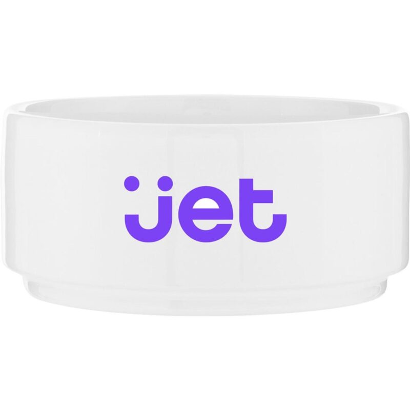 Custom 2 cup Parker Glossy Pet Bowl
