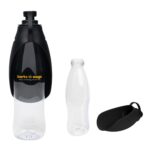 Custom 21 Oz. Recycled Pet Water Bottle & Dispensing Bowl - 3