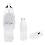 Custom 21 Oz. Recycled Pet Water Bottle & Dispensing Bowl - 8