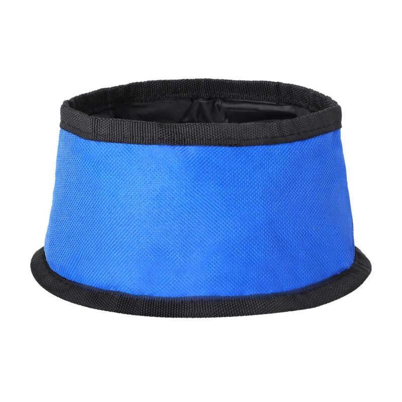 Custom 6" Hook & Loop Pet Travel Bowl - 1
