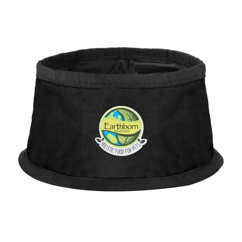 Custom 6" Hook & Loop Pet Travel Bowl - 2