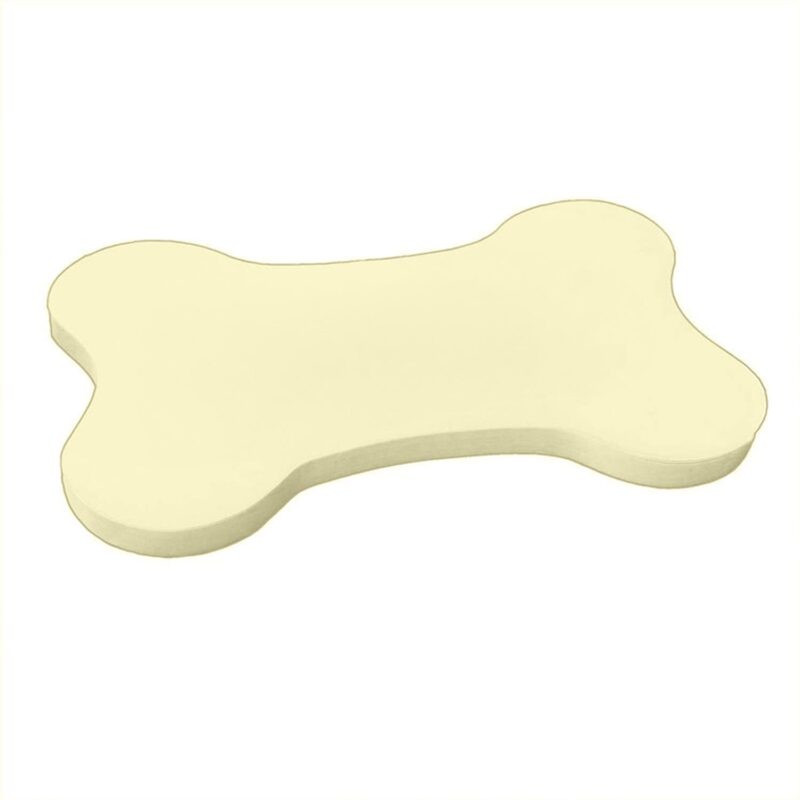 Custom Bone Shaped Post-It® Notes - 25 Sheets - 2