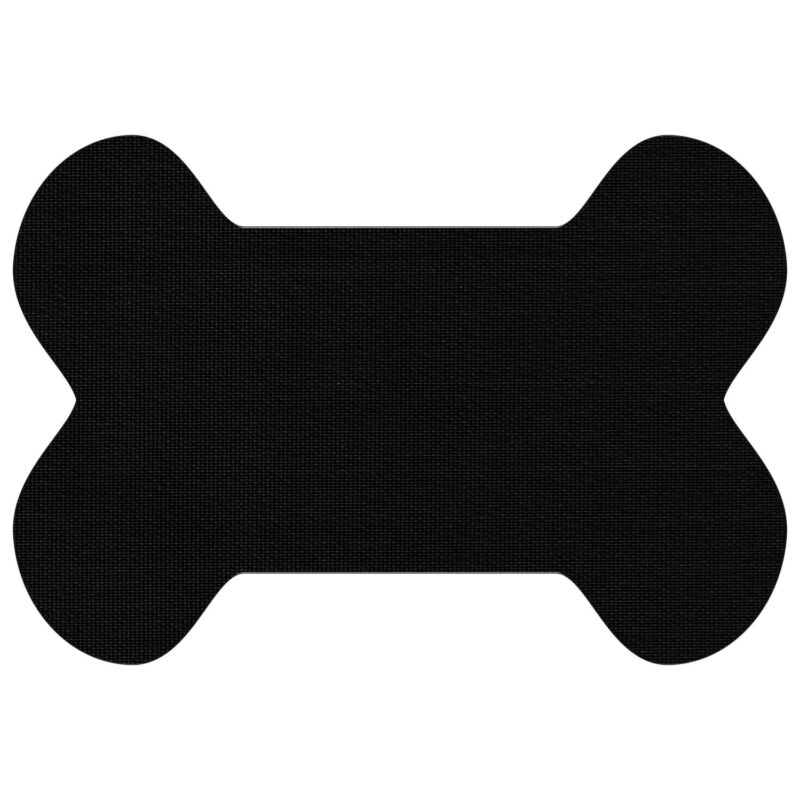 Custom Bone Shaped Vinyl Pet Mat - 2
