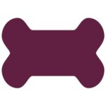 Custom Bone Shaped Vinyl Pet Mat - 4