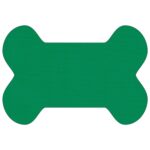Custom Bone Shaped Vinyl Pet Mat - 5