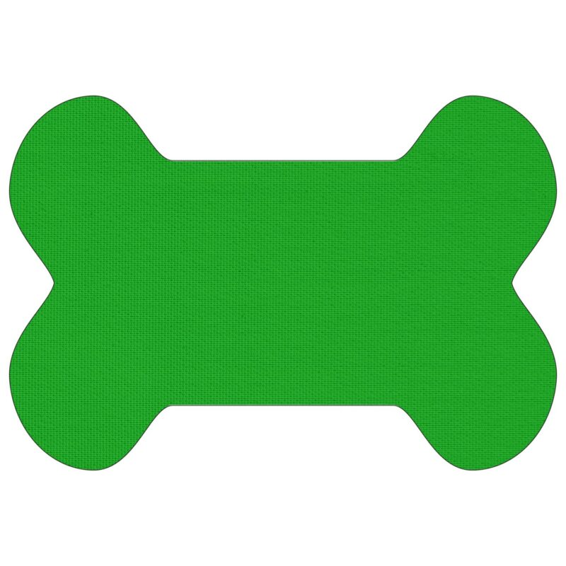 Custom Bone Shaped Vinyl Pet Mat - 6