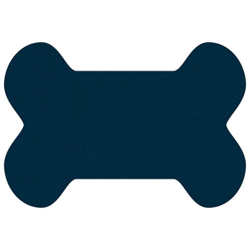 Custom Bone Shaped Vinyl Pet Mat - 7