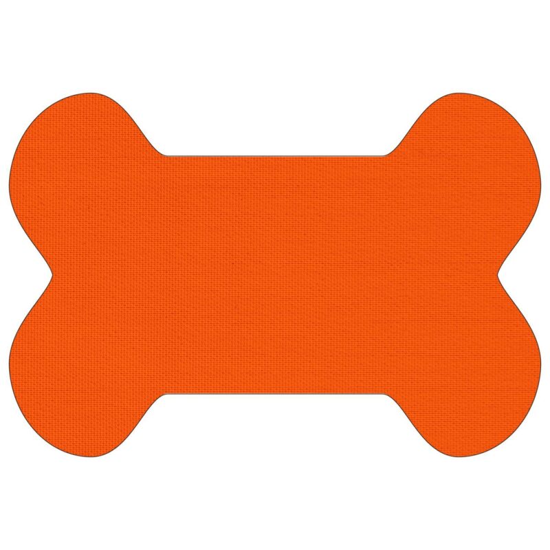Custom Bone Shaped Vinyl Pet Mat - 8