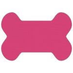 Custom Bone Shaped Vinyl Pet Mat - 9