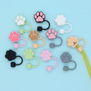Custom Cat Paw Straw Cover