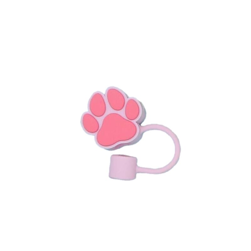 Custom Cat Paw Straw Cover - 5