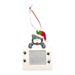 Custom Cat Picture Frame Ornament - 1