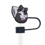 Custom Cat Shape Straw Cover - 3