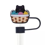 Custom Cat Shape Straw Cover - 5