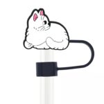 Custom Cat Shape Straw Cover - 7