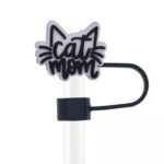 Custom Cat Shape Straw Cover - 8