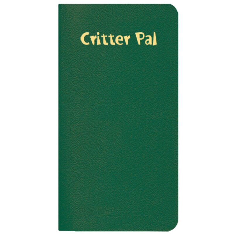 Custom Critter Pal-Pet Medical Journal/ Leatherette Cover - 3
