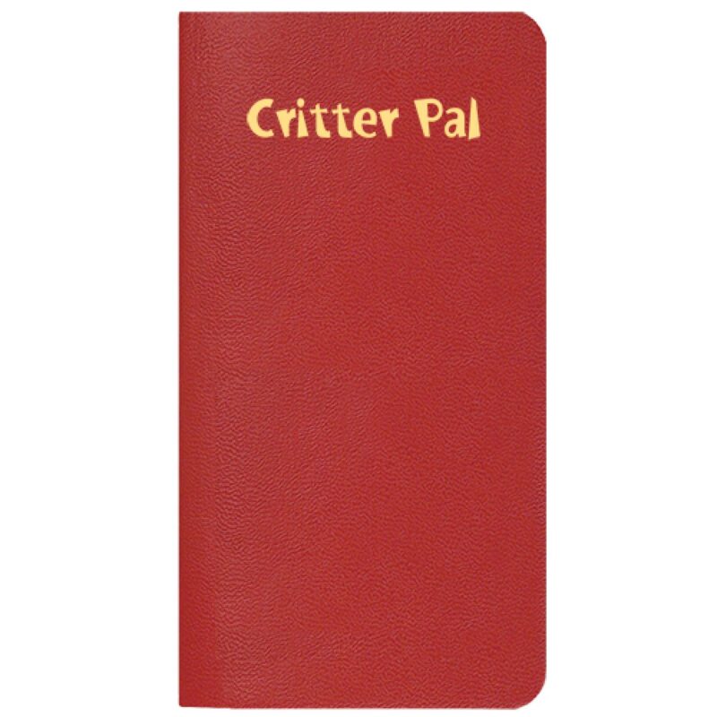 Custom Critter Pal-Pet Medical Journal/ Leatherette Cover - 4