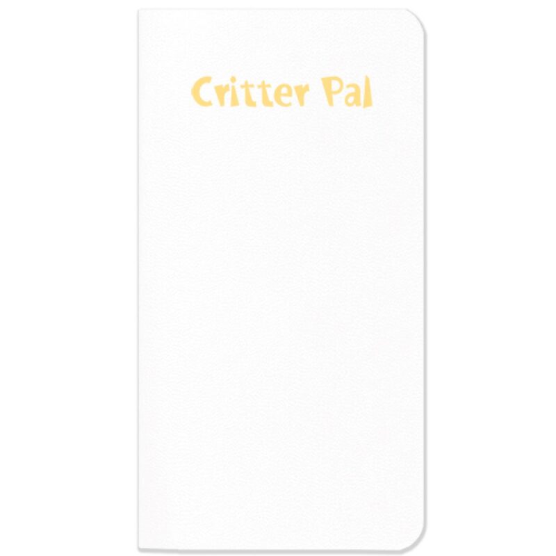 Custom Critter Pal-Pet Medical Journal/ Leatherette Cover - 5