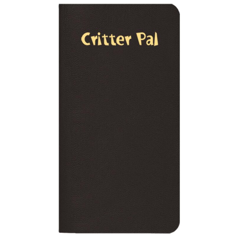 Custom Critter Pal-Pet Medical Journal/ Leatherette Cover - 8