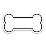 Custom Dog Bone Magnet - 1