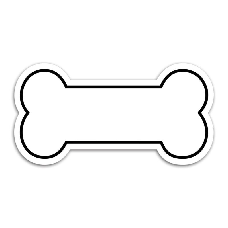 Custom Dog Bone Magnet - 1