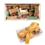 Custom Dog Bones In A Gold Rimmed Box