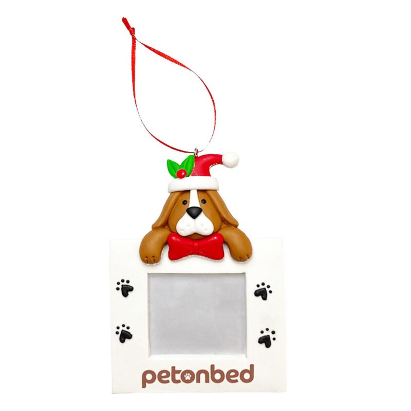 Custom Dog Picture Frame Ornament