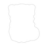 Custom Dog Shaped NoteKeeper™ Magnet 35 Mil - 1