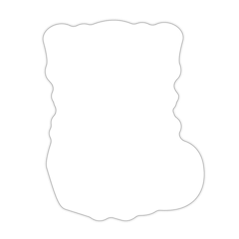 Custom Dog Shaped NoteKeeper™ Magnet 35 Mil - 1
