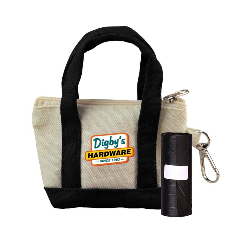 Custom Doggie Bag Dispenser Tote - 2