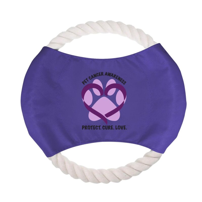 Custom Full Color Fido Flier Dog Rope Toy - 8