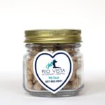 Custom Half Pint Jar with Small Heart Magnet Pet Fill