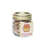 Custom Half Pint Jar with Square Magnet Pet Fill - 2