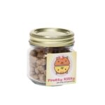 Custom Half Pint Jar with Square Magnet Pet Fill - 3