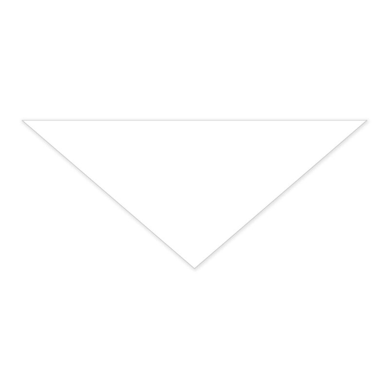 Custom Large Full Color Sublimated Triangle Pet Bandana - 1