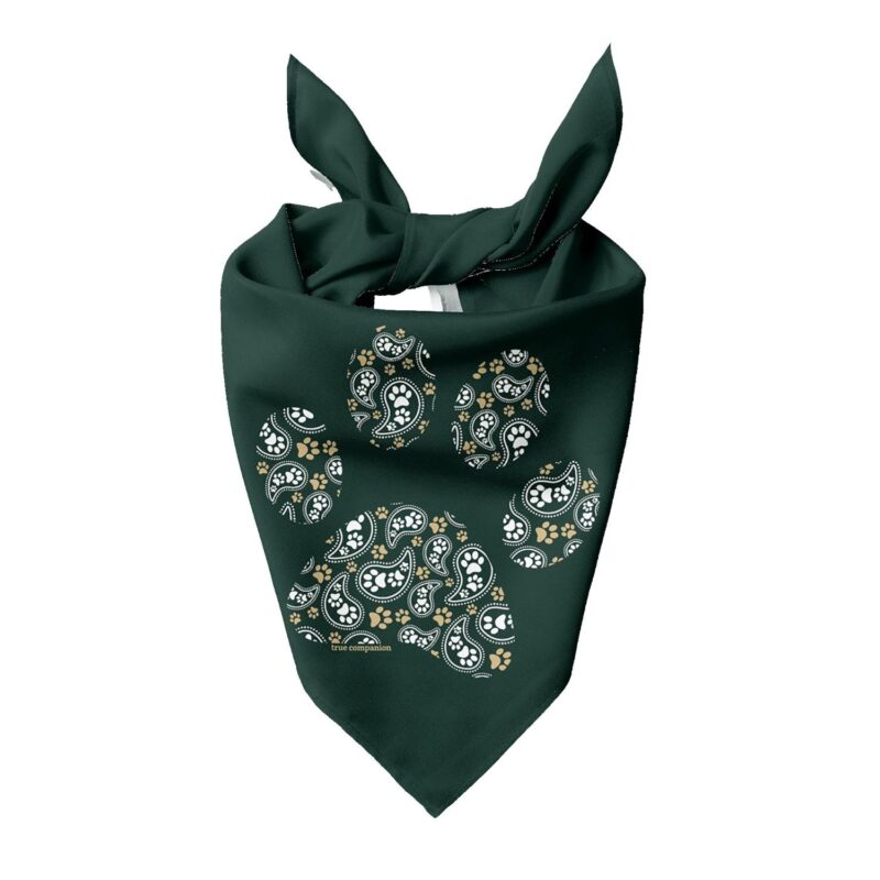 Custom Large Full Color Sublimated Triangle Pet Bandana