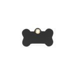 Custom PU Leather pet identification name tag - 2