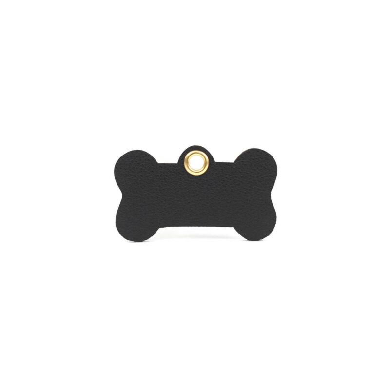Custom PU Leather pet identification name tag - 2