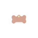 Custom PU Leather pet identification name tag - 3