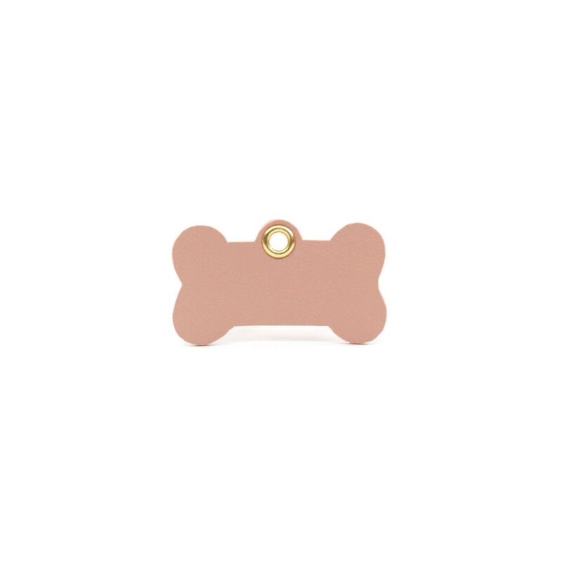 Custom PU Leather pet identification name tag - 3