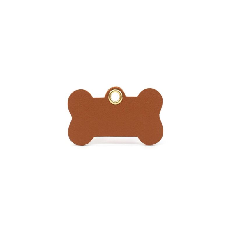 Custom PU Leather pet identification name tag - 4