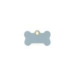 Custom PU Leather pet identification name tag - 5