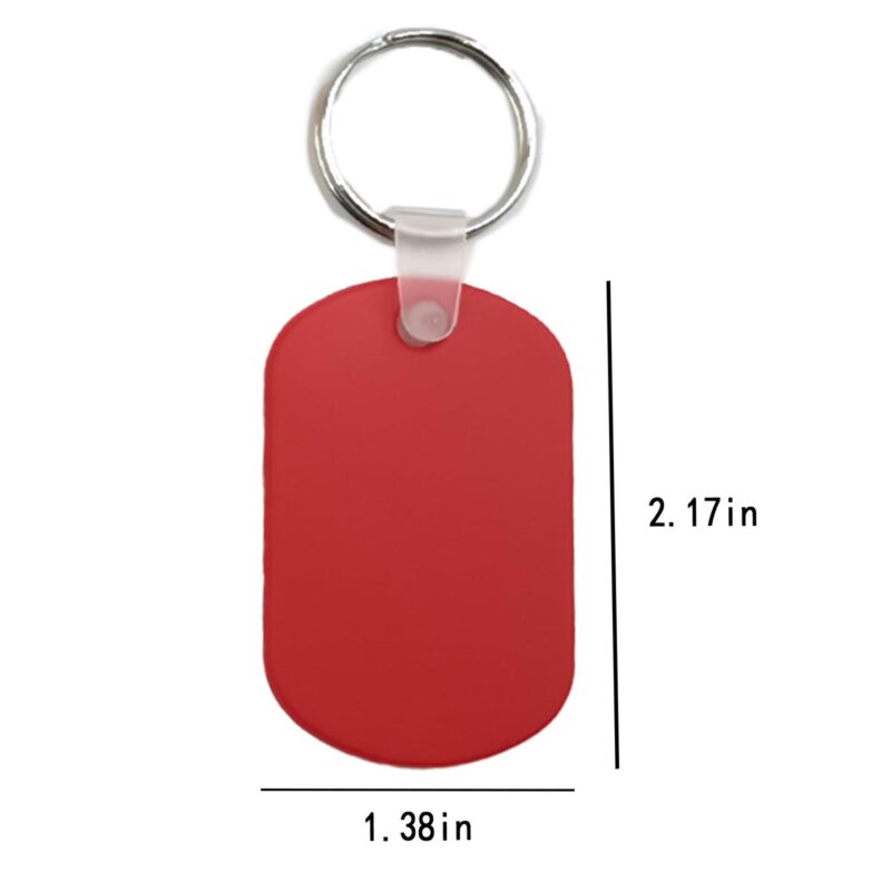 Custom PVC Keychain Pet Name Tag - 1