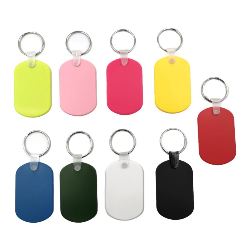 Custom PVC Keychain Pet Name Tag - 2