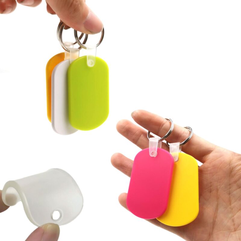 Custom PVC Keychain Pet Name Tag - 3